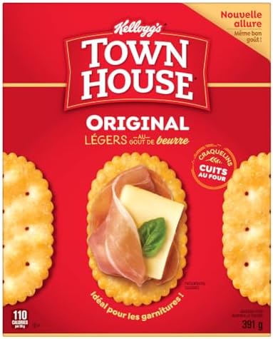 Kellogg's Town House Original Crackers, 391.0 g (Pack of 1) - Package May Vary - 3