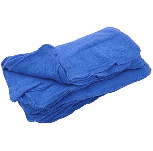 1000 NEW BLUE SHOP TOWELS RAGS BRAND MECHANICS INDUSTRIAL GRADE 13X14
