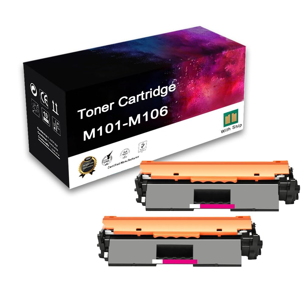 M101-M106 Toner Cartridge Replacement for HP M101-M106 Toner Cartridge,Fit with LaserJet Pro M101-M104 Pro M104a Pro 104w Ultra M105-M106 Printers,