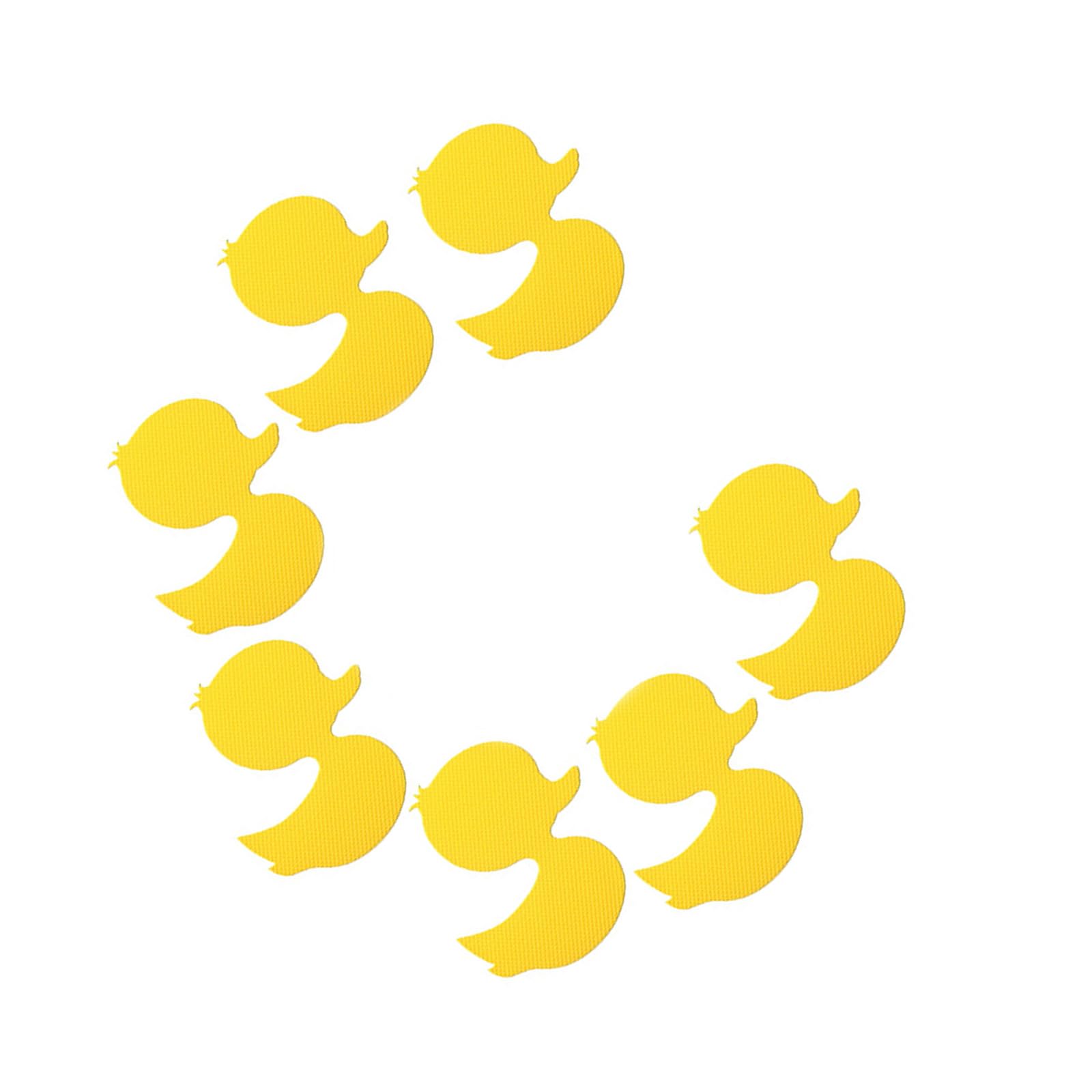 FGDTREE 12pcs Waterproof Anti-Slip Mat Duck Shape Safety Stickers Shower Floor Anti-Skid Pad for Kids Children Adults Bathroom Bathtub Stickers