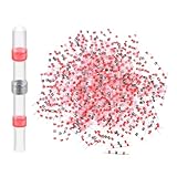 【Einfache Anwendung】 Die stoßverbinder mit schrumpfschlauch ermöglichen eine schnelle und unkomplizierte Installation. Ohne auf das Crimpen zu verzichten, können die Drähte einfach abisoliert, in die Hülse eingeführt und mit Heißluft erwärmt werden. Dabei schmilzt das Lötzinn gleichmäßig und ergibt eine dauerhafte Verbindung, die auch unter widrigen Bedingungen belastbar ist.