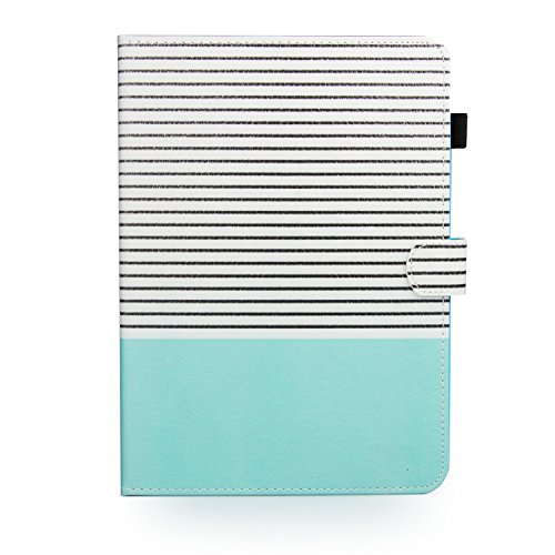 Galaxy Tab 4 10.1 Case,T530 Case,Dteck(Tm) Slim Folio Stand Case With Cards Slots [Auto Wake/Sleep Feature] Magnetic Smart Shell Cover For Samsung Galaxy Tab 4 10.1 Sm-T530Nu T531 T535,Stripe #TOP1