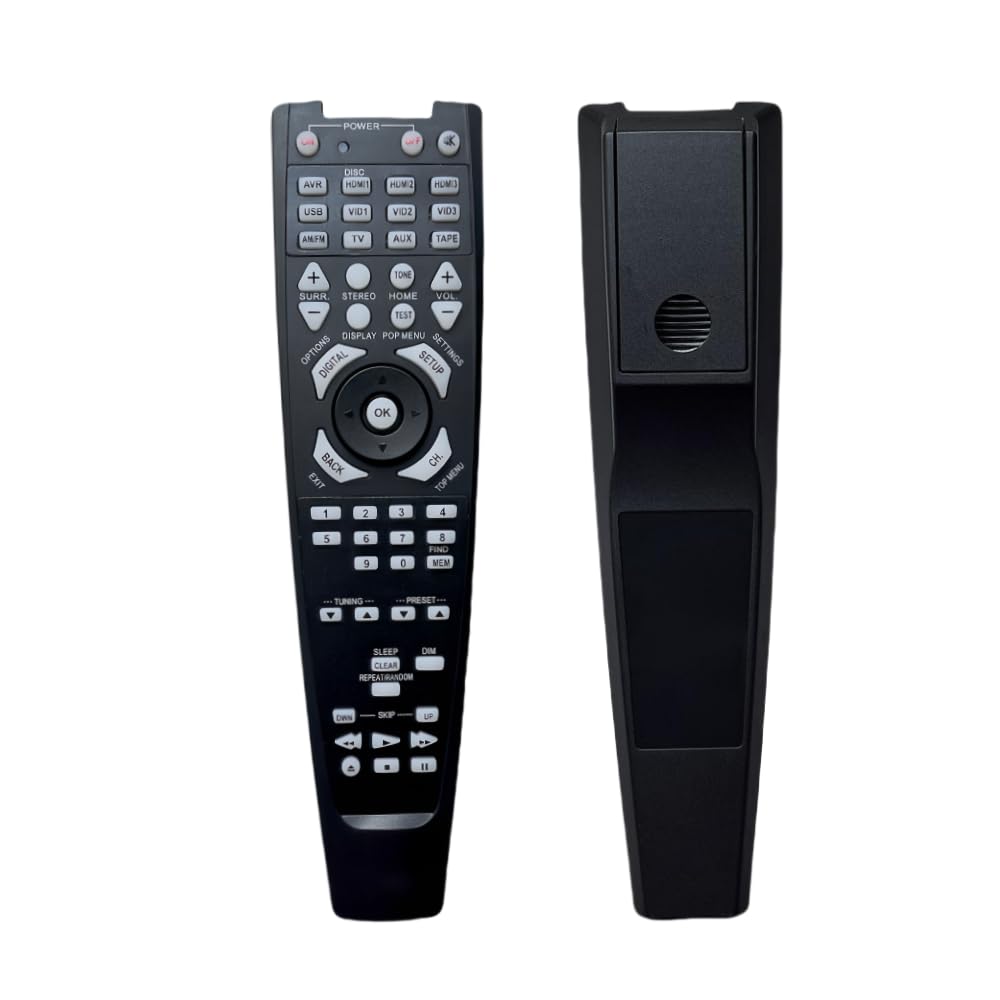Dtirszxy Replacement Remote Control for Harman Kardon AVR155 AVR147 AVR210 AVR130 AVR-70C AVR247 AVR240 AVR220 AVR235 AVR245 AVR147 AVR225 AVR7500 AV