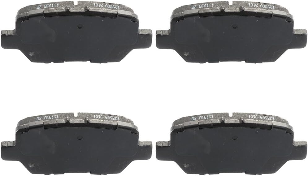 AUTOMUTO 4PCS Rear Semi-Metallic Disc Brake Pads Set D1090 For Acura RL 2005-2012