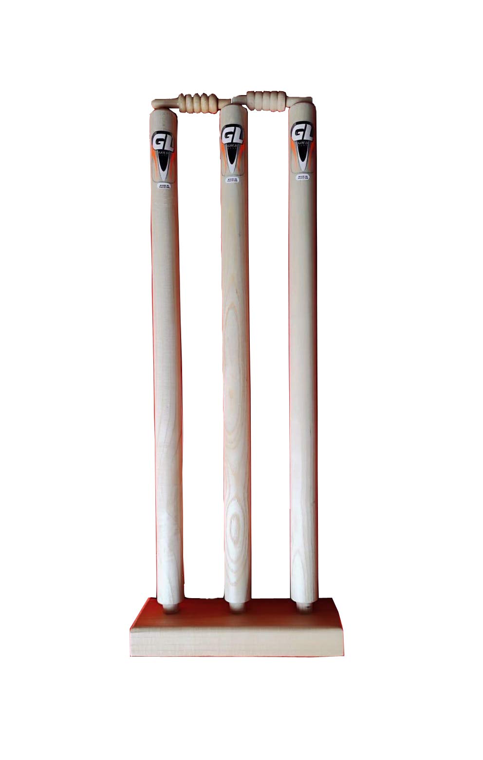 Wooden Wickets 1 x3 Pc With Base