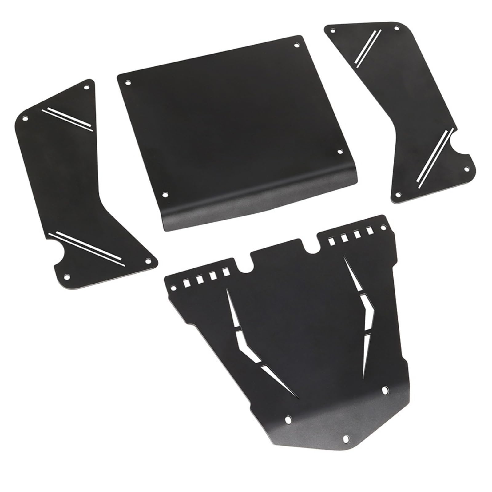 RC Body Armor Set Protezione In Acciaio Inox Per Axial 1/8 AXP8 Gilamon | Tetto + Laterali + Anteriore | Piastre Antiurto E Antigraffio | Parti Di Ricambio