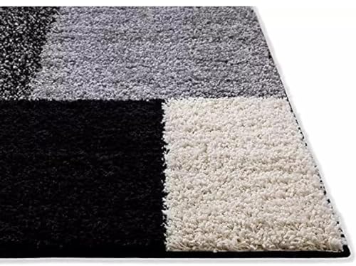 Image of Present Carpet for Room, Shaggy Rugs Fluffy Carpets, Indoor Modern Plush Area Rugs for Living Room Bedroom Kids Room, ETC Pattern 28, Size 5x8 feet