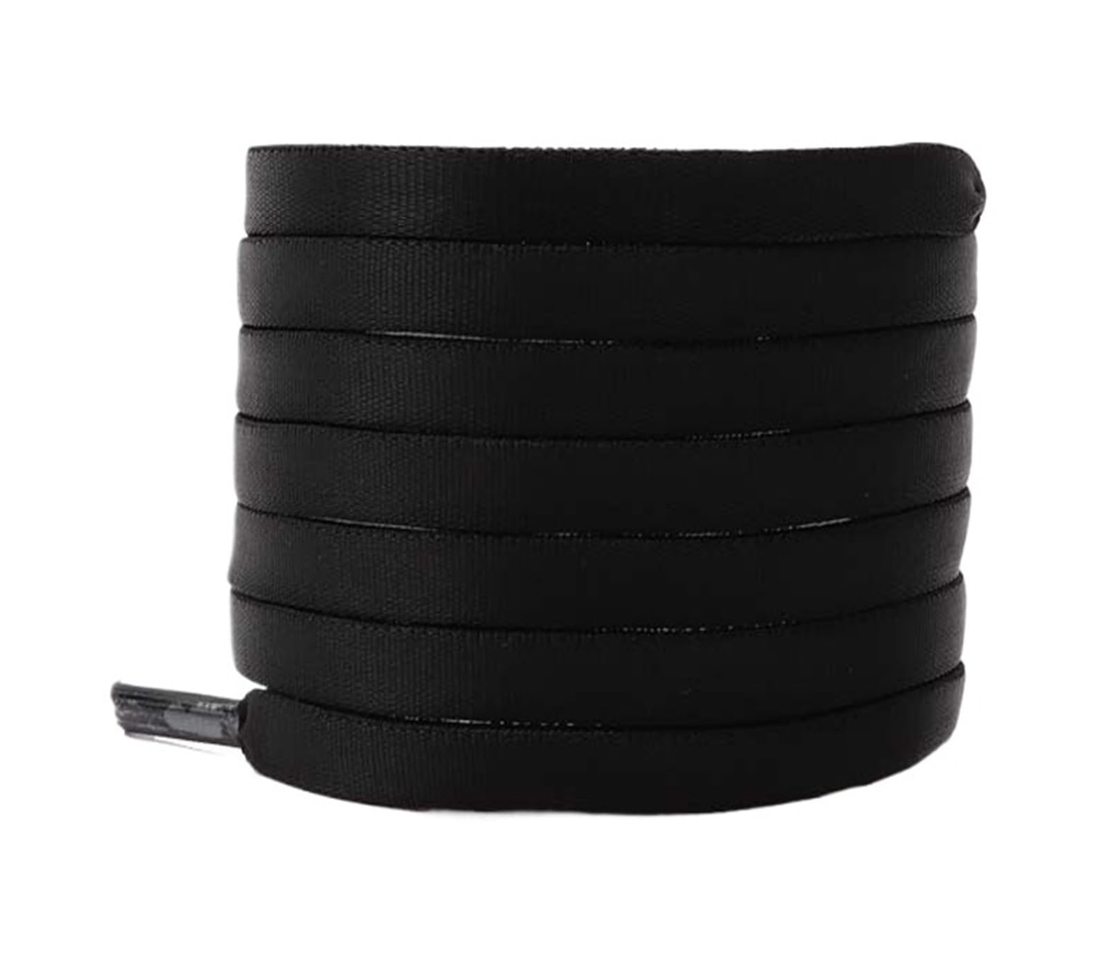 GPDNBIEU Shoelaces, Metal Lock Shoe Laces No Tie Shoelaces For Sneakers Lazy Tieless Lace Kids Adult Accessories(Black)