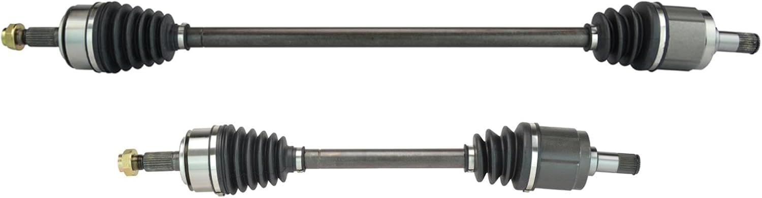 TRQ Front CV Axle Shaft Assembly Set Driver & Passenger Side Compatible with 2003-2007 Honda Accord