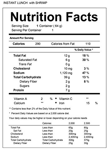 Maruchan Instant Lunch Shrimp Flavor, 2.25 Oz(Pack Of 12) #TOP3