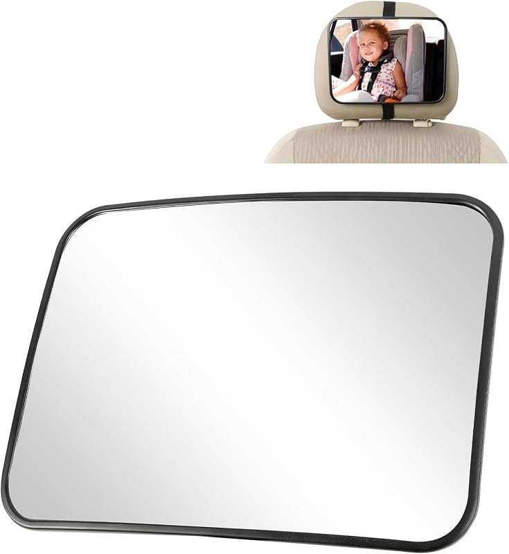 Espelho retrovisor interno para bebê em cadeirinha voltada para trás AMZAUTO – 1 unidade