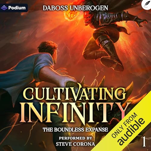 『Cultivating Infinity: A LitRPG Apocalypse』のカバーアート