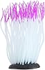 AYNEFY Simulation Artificial Silicone Sea Anemone Decor,Aquarium Luminous Ornament Fluorescent Sea Anemone Decoration for Fish Aquarium Landscaping Decor