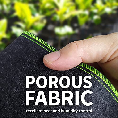 Garnen 20 Gallon Garden Grow Bags (5 Packs), Vegetable/Flower/Plant Growing Bags, Heavy Duty Thickened Nonwoven Fabric Pots Planter With Reinforced Handles For Outdoor And Indoor Planting #TOP3