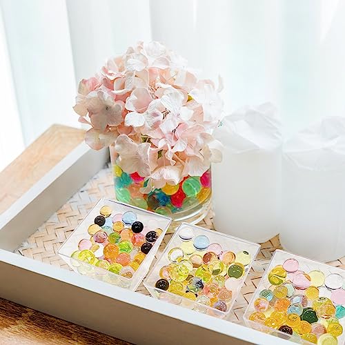 Miniatura 5 de Jophek 50000 Piezas De Cuentas De Agua, Cuentas De Gel De Colores Para La Decoración De Floreros, Bricolaje, Relleno De Plantas