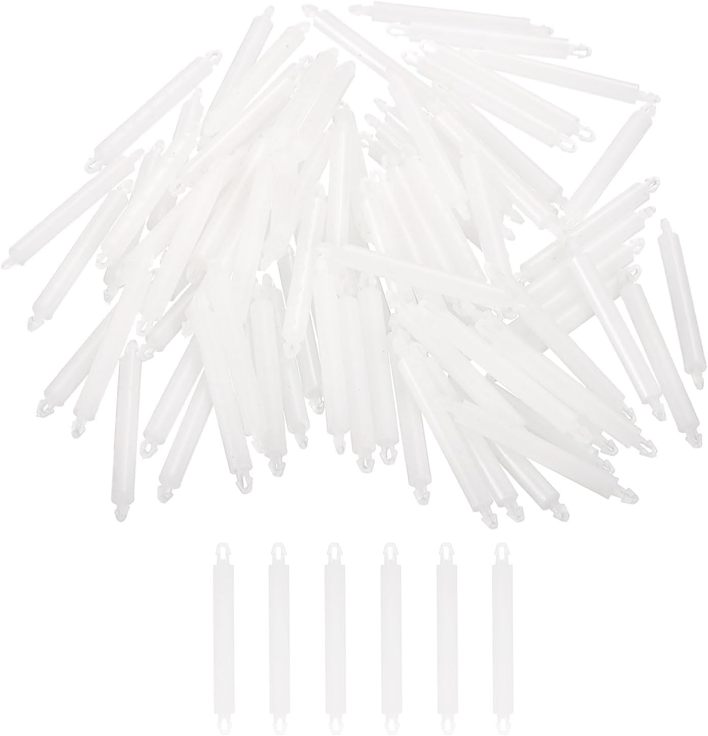 200PCS PCB Board Isolation Column, Nylon Reverse Locking Circuit Board Clips Standoff Double Head Insulation Bracket Support Height 25mm /0.98"