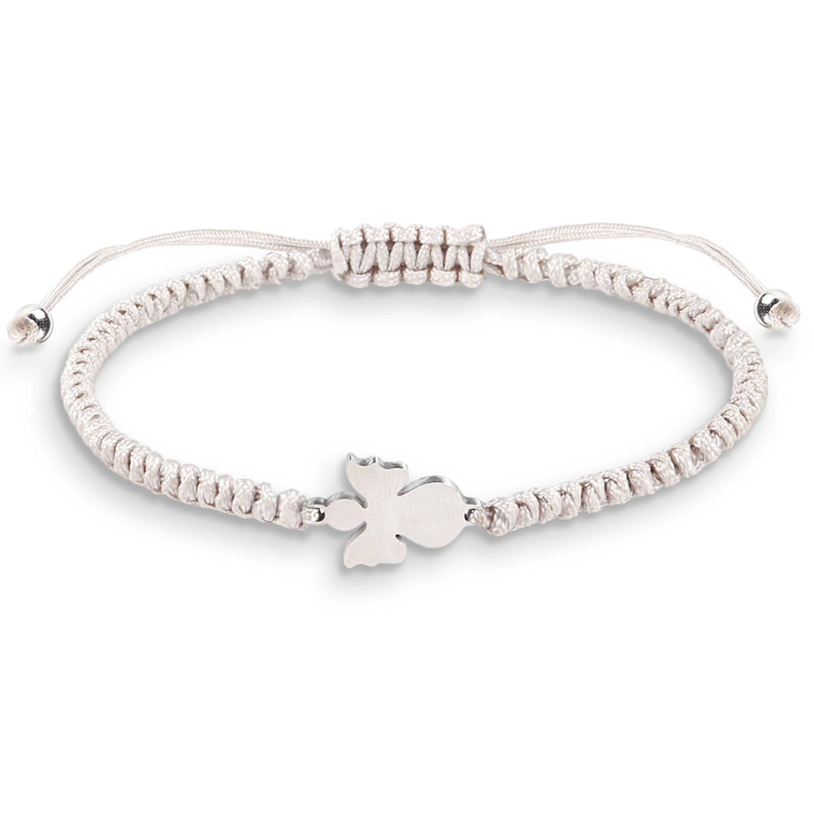 Tirdkid Kommunion Geschenke für Mädchen，Handgefertigtes Schutzengel Armband，Erstkommunion Kommunion Geschenk, Rosenkranz- & christliches Erstkommunion Geschenk