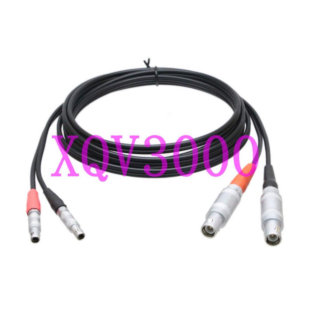 Davitu Twin Crystal Cable 2C5-2C9 Davitu 1S-00S for Krautkramer Equality Flaw Detector 6FT