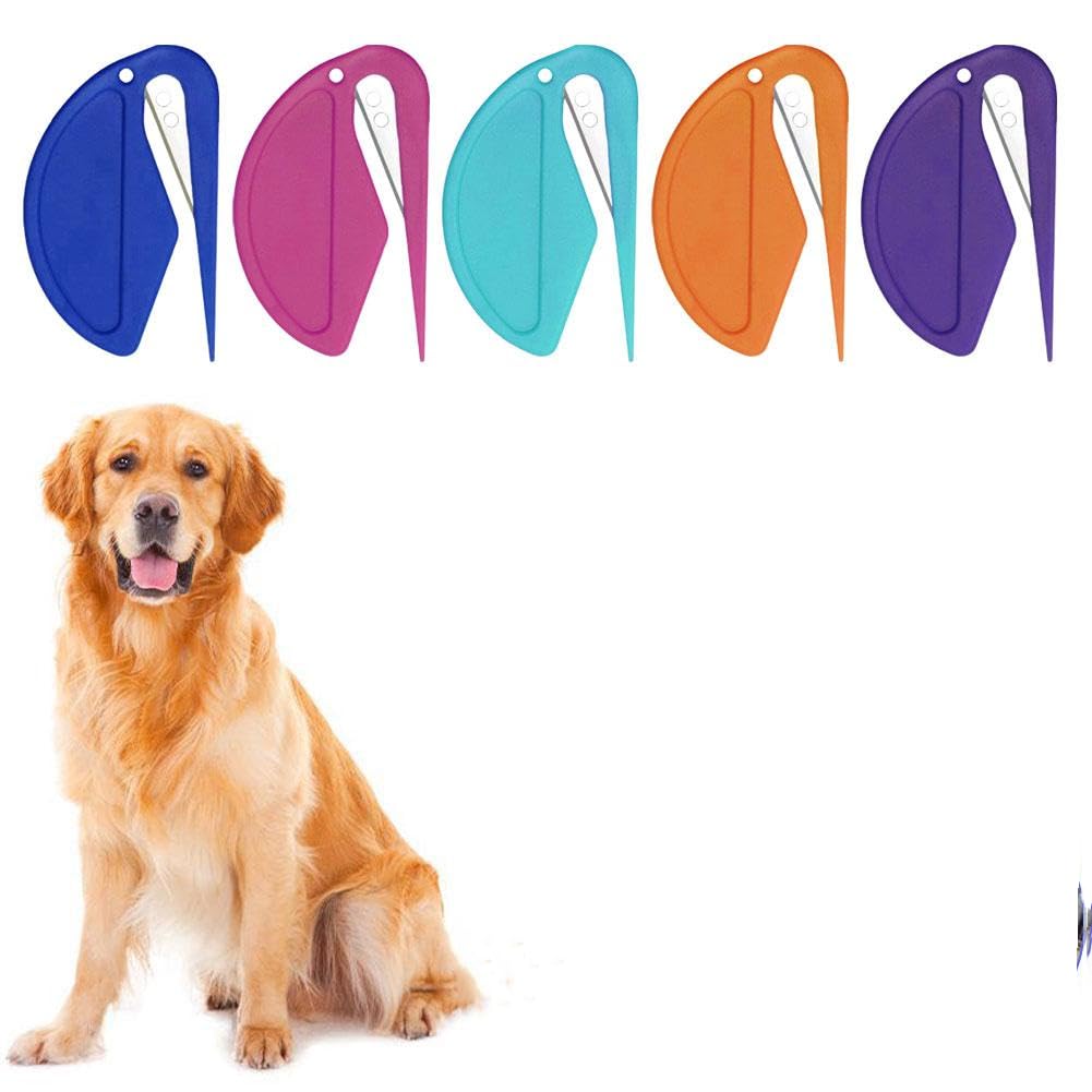 WSRRDRECVHi Pet Knotting Comb,De Knotting Comb for Dog and Cat,Knotting Comb Pet Grooming Tool Remover,Pet Dematting Comb Knotting Combs Hair Removal Tool for Dogs Cats