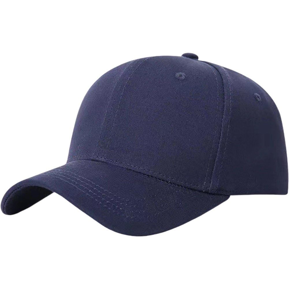 Uzztfa Women's Navy Blue Emf Protection Hat Anti Radiation Baseball Cap Emf Blocker Running Hat Faraday Protection Hat For Men