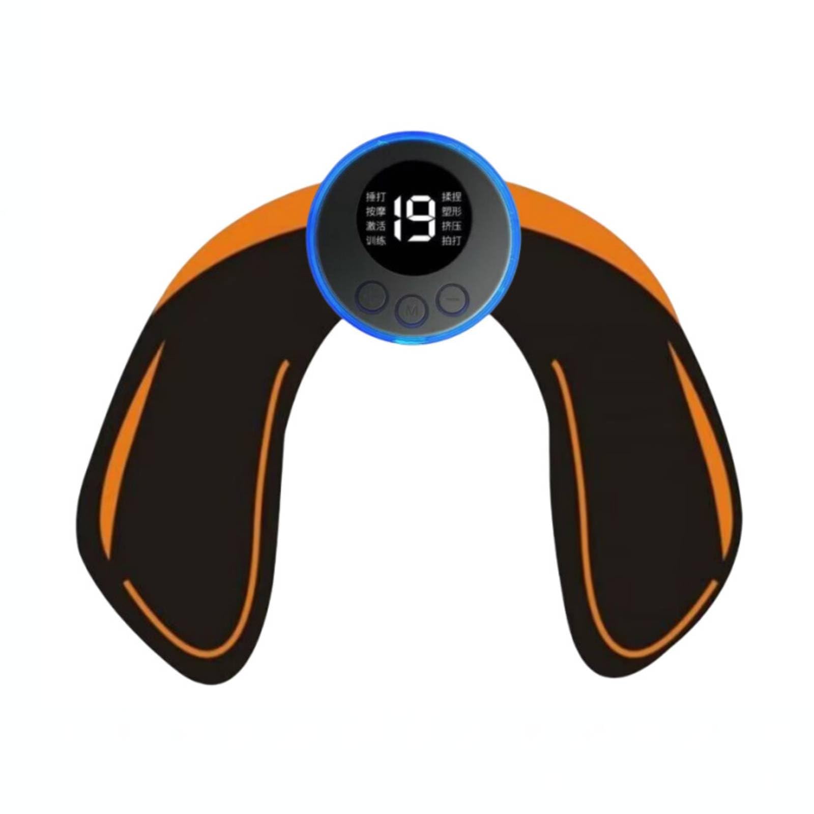 Adjustable Intensity Buttocks Muscle Stimulator Multiple Modes EMS Hip Stimulator U-Shaped Ergonomic Design Glute Toning Pad Single-Button Operation for Women, Home, Gym, Massager Set-image-45