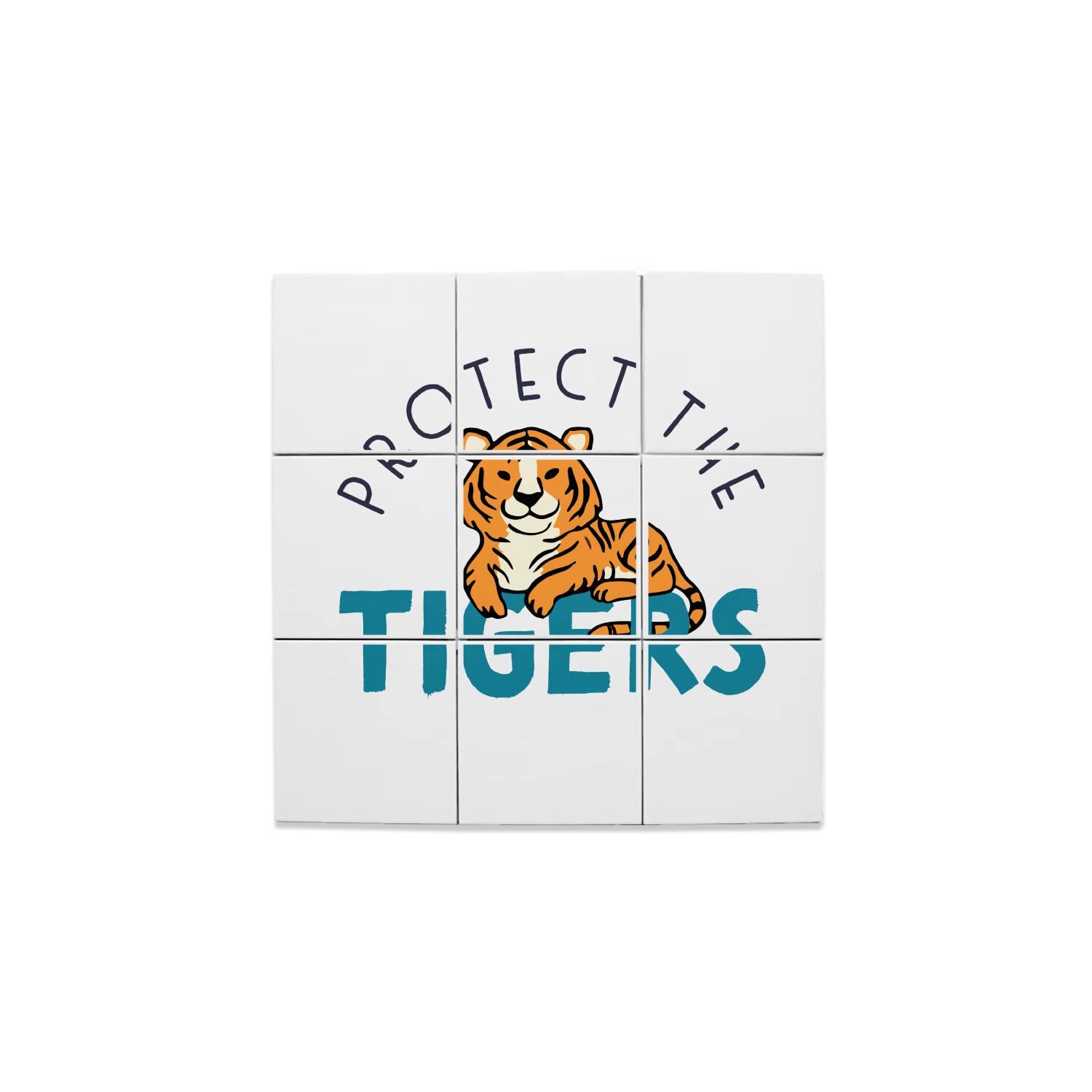 Carreaux Céramique Décoratif Finition Premium Illustration Tigre de Java - 5