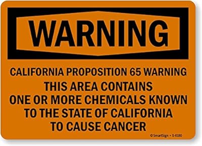 SmartSign - S-6180-AL-10 California Proposition 65 Warning Sign by | 7