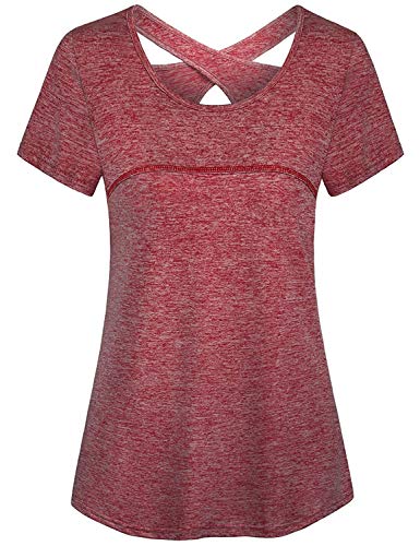 Activewear for Women,Cucuchy Fitness Shirts Soft Yoga Workout Top Fashion Performance Athleisure Wear