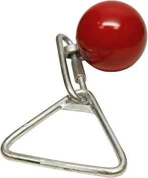 Amber Fight Gear Throwing Weight Hammer - Lathe Turned Solid Iron Track and Field Equipment - Practice Field Ball with Ball Bearing Swivel and Wide Handle - 12 lb to 56 lb Weights