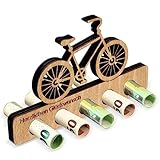 Bicicleta eléctrica original, bicicleta de montaña, regalo de dinero de madera, regalos para mujeres y hombres