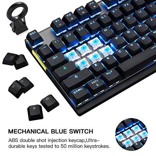 Motospeed 2.4GHz Wireless/USB Mechanical Keyboard - Image 5