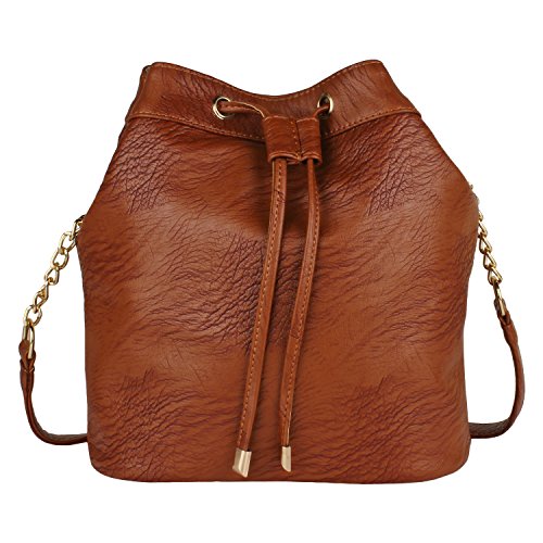 Lychee bags Girl's Rust PU Abela Sling Bag