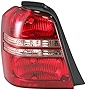 Left Taillight Tail Lamp Assembly Rear Brake Light Drivers Side Compatible With 2001-2003 Toyota Highlander