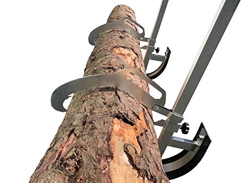 Forest Master FMLL Log Lifter - Heavy Duty Double Lift for Efficient Log Cutting - Sawhorse Alternative - One-Man Operation - Chainsaw Support - Cant Hook, Felling Lever