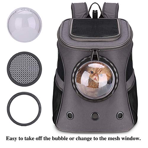 Reviews for LOLLIMEOW Large Cat Backpack Carrier with Bubble,Pet