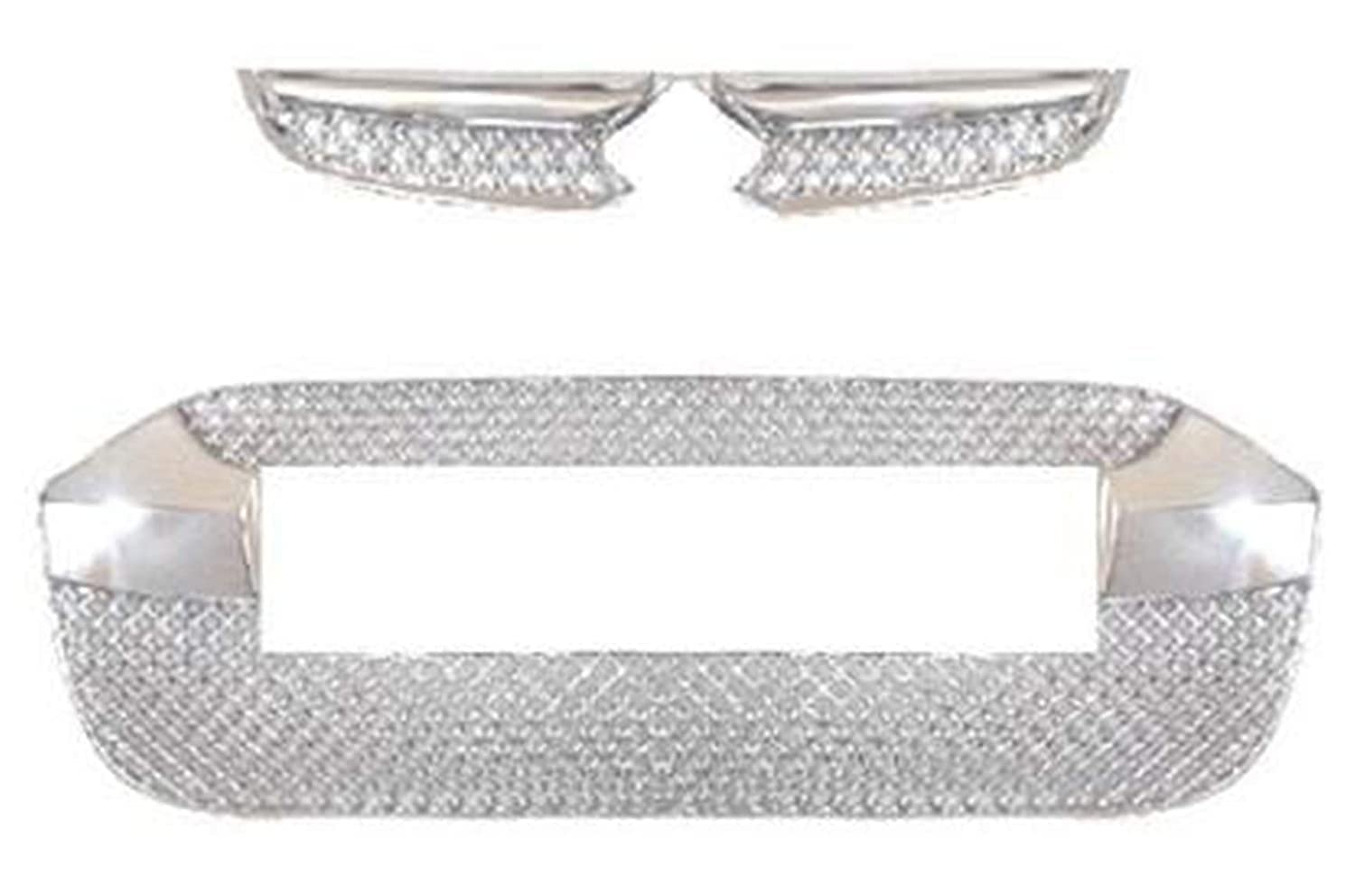 CAR SAAZ Bentley Style Front Grill Chrome Compatible with Alto 800 Type 2(2012-2015)