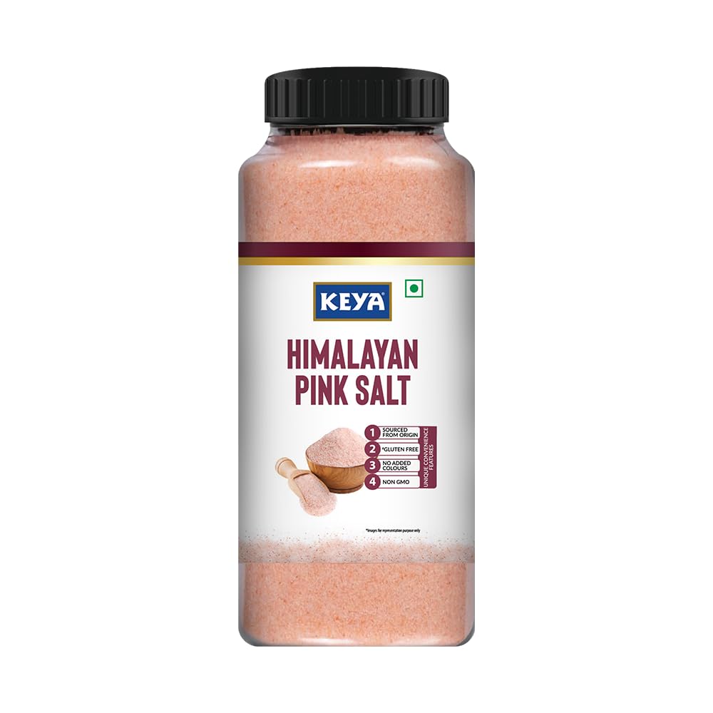 Keya Himalayan Pink Salt 500g | Mineral rich Salt for Healthy Cooking | Sendha Namak for Healthy Life | Mineral Rich Salt | Low Sodium | Packed with 84 Minerals (B0CVH25P61) Amazon Price History, Amazon Price Tracker