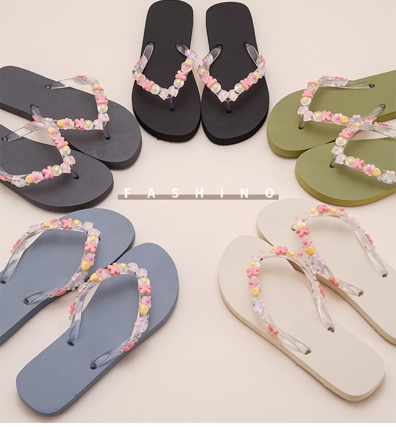 Girls Flip Flops Slides Sandal, Cute Summer Shoes for Girls Sliders2