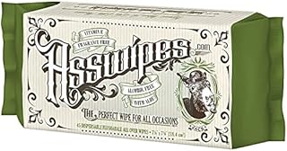 Fresh Body FB Asswipes (1 Pack, 45ct) - Flushable Personal Cleansing Body and Bathroom Wipes with Aloe and Vitamin E - From Adults to Baby - Alcohol, Paraben, and Fragrance Free