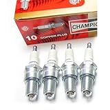 CHAMPION OEM Engine Spark Plug Set of 4 Compatible with Land Rover Discovery 1 & Range Rover