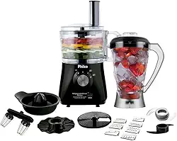 Multiprocessador, All in one maximus, 800W, Preto, 110v, Philco