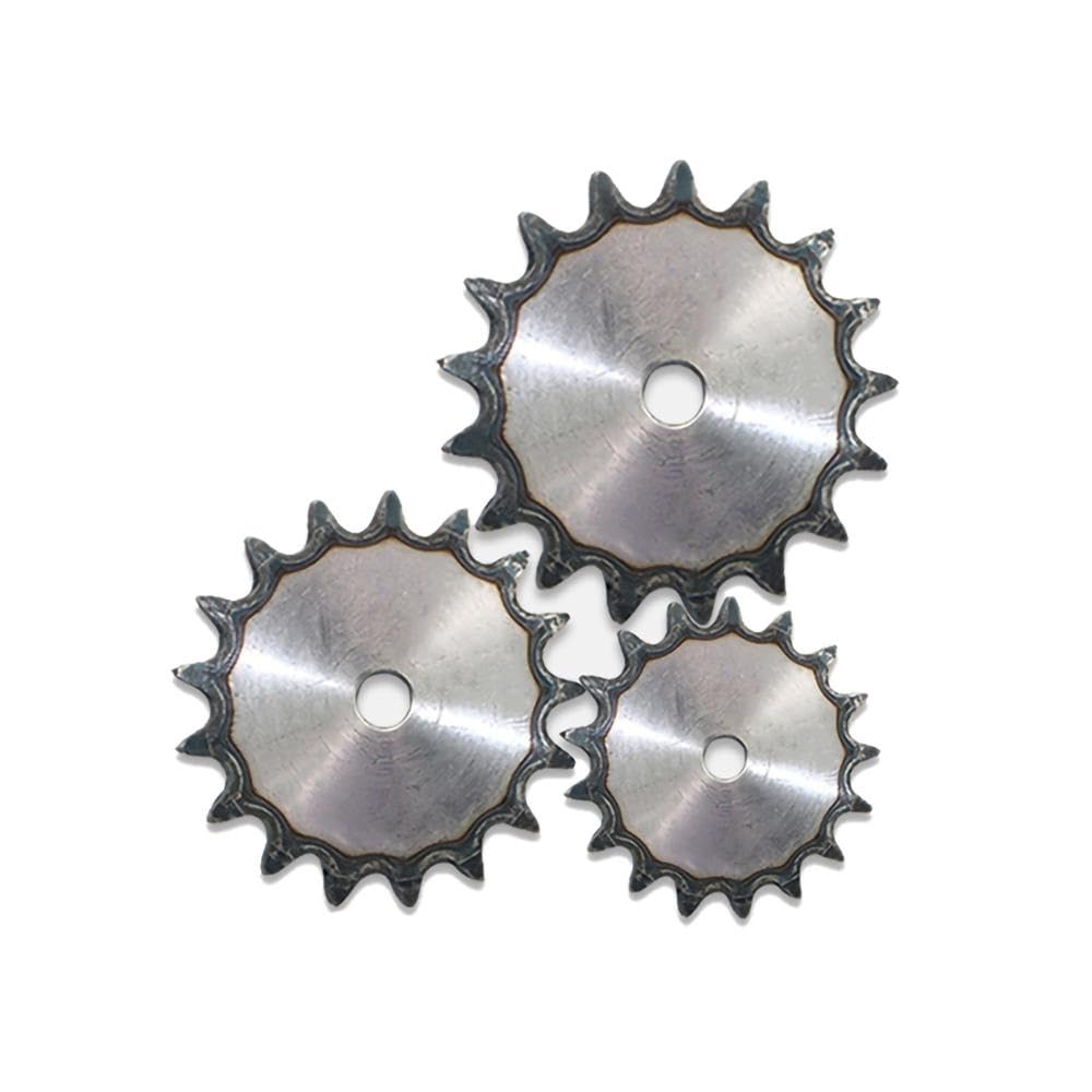 1 Uds 10-25 Dientes 10A transmisión de Cadena piñón Plano A3 Cadena de Rodillos de Acero Paso de Engranaje 15.875mm Rueda Dentada Industrial (Size : 24 Teeth)