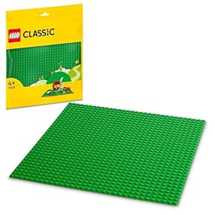 レゴ(LEGO) クラシック 基礎板(グリーン) おもちゃ 玩具 誕生日 プレゼント ブロック 知育 男の子 女の子 子供 4歳 5歳 6歳 ごっこ遊び おままごと 街づくり 11023" 