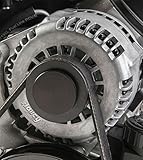 Holley 97-187 Alternator Pulley Cover Black