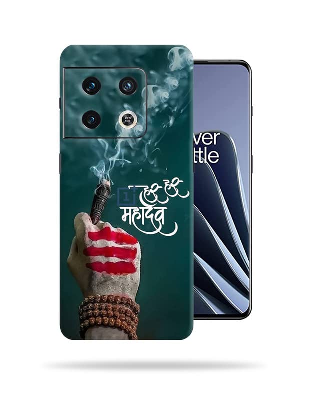 Image of Har Har Mahadev Skin Back Protector Film Ultra Thin Scratch Resistant Vinyl (Not Case and Cover) for OnePlus 10 Pro 5G
