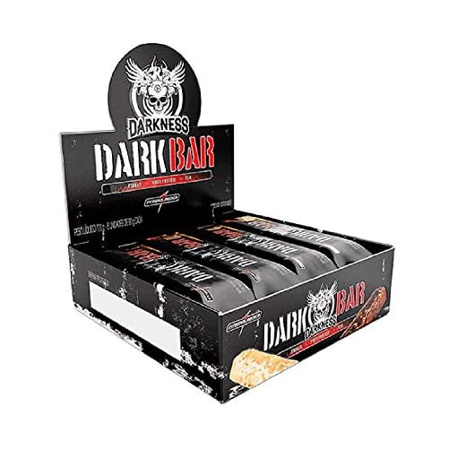 Integralmedica Dark Bar Cookies Cream com Nibs de Cacau, 8 Unidades