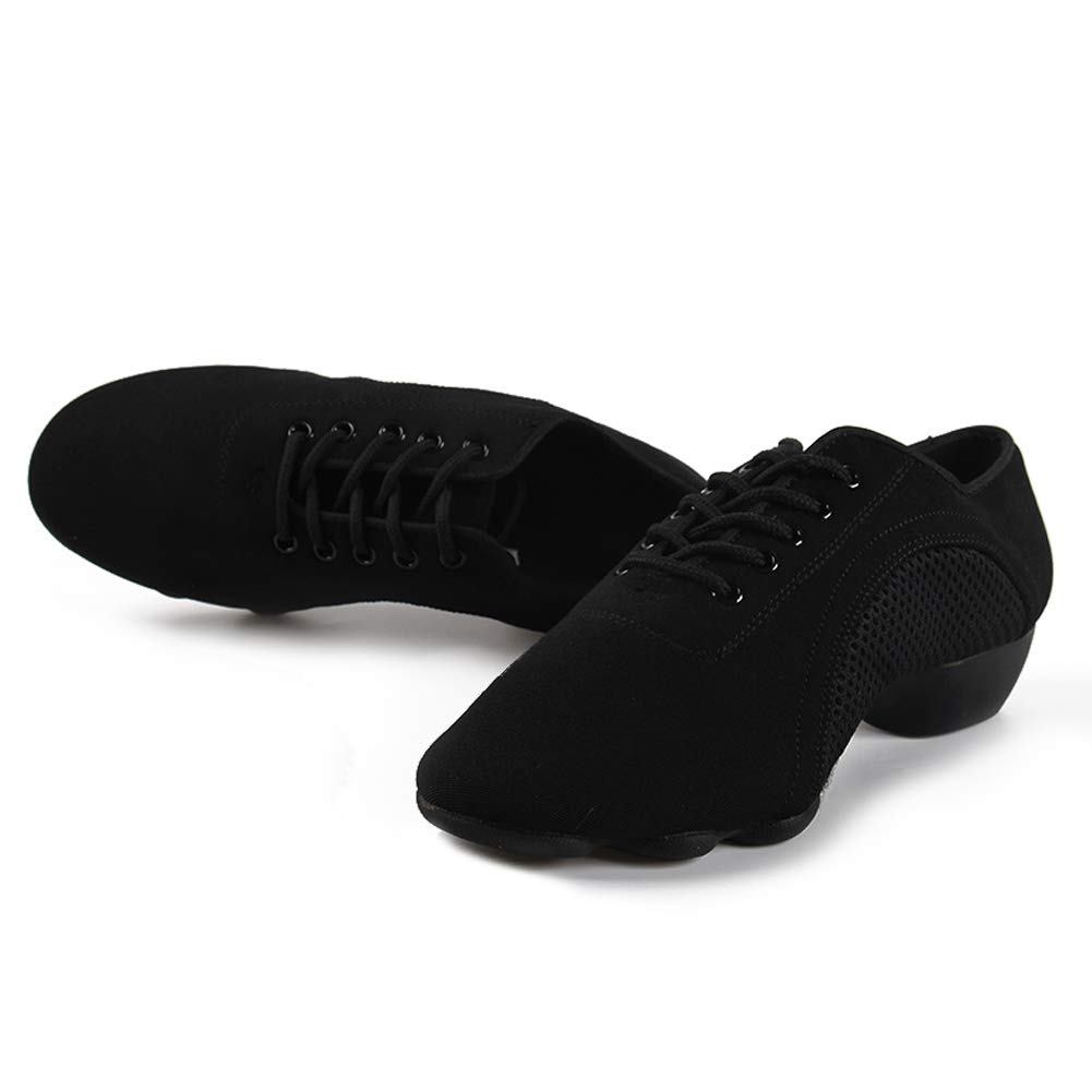 Scarpe da Ballo Latino Lace-up Ballo Liscio per Latino Scarpe da Uomo e Donne Chiuso-Dita Scarpe da Ballo Moderne all'aperto,Oxford Ballo Moderno Scarpe,Modello AX-WZJ706