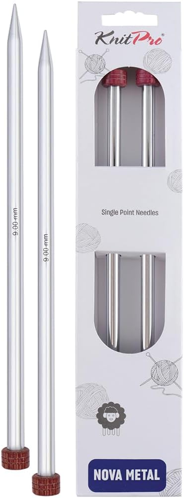 KnitPro Nova Single Pointed Needles 16" (40cm) | US Size 13 (9mm)