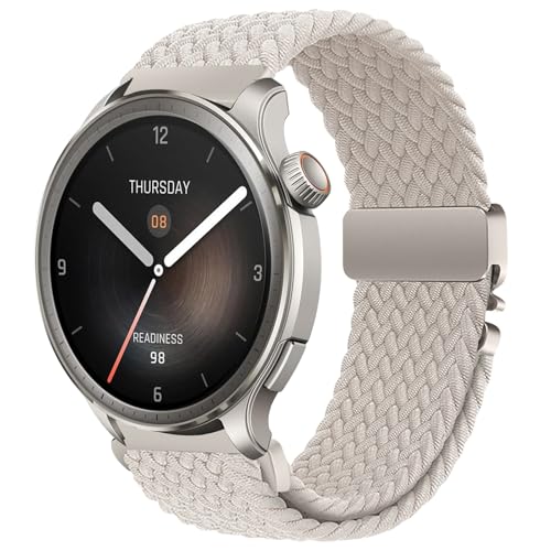 [AiMaoo] �o���h Amazfit T-Rex 3 Pro/T-Rex 3/Balance 2/Balance/Bip 6/Bip 5/5 Unity �Ή� �ւ��x���g 22mm �L�k�� �i�C�����p���V���[�g�o�b�N���҂݃o���h �j�����p Amazfi