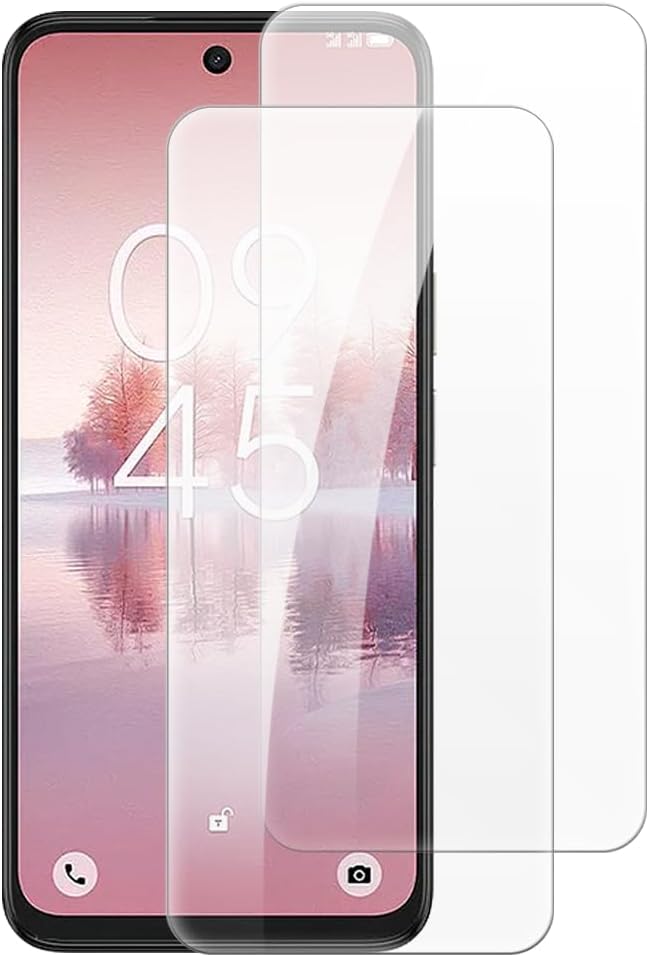 [2 Pack] Tempered Glass Screen Protector Compatible with TCL NXTpaper 5G Junior (6.7 Inch), HD Clear Anti-Scratch Bubble-Free Case Friendly